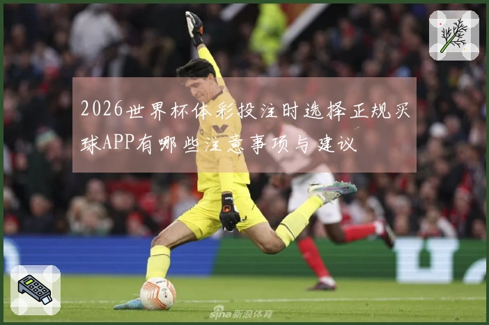 2026世界杯体彩投注时选择正规买球APP有哪些注意事项与建议